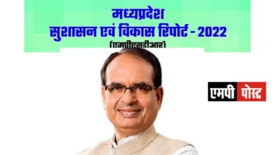 मध्यप्रदेश सुशासन एवं विकास रिपोर्ट राज्य की उपलब्धि
