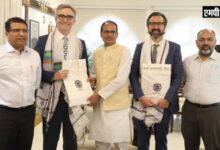 ब्रिटिश हाई कमिश्नर,एलेक्स एलिस ने सीएम एमपी से की मुलाक़ात