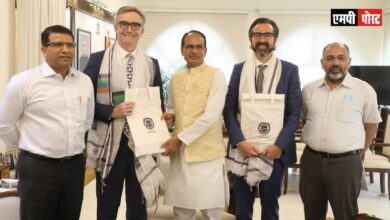 ब्रिटिश हाई कमिश्नर,एलेक्स एलिस ने सीएम एमपी से की मुलाक़ात