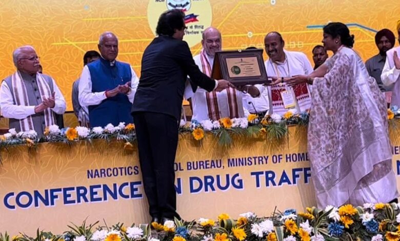 केन्द्रीय गृह मंत्री,अमित शाह ने मध्यप्रदेश को किया सम्मानित