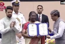 राष्ट्रपति श्रीमती मुर्मू ने मध्यप्रदेश को दो राष्ट्रीय फिल्म पुरस्कारों से किया सम्मानित