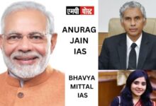 अनुराग जैन,सचिव, डीपीआईआईटी,भारत सरकार और कलेक्टर, बुरहानपुर भव्या मित्तल को प्रधानमंत्री पुरस्कार