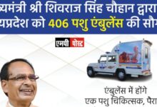 एमपी में अब पशुओं के इलाज के लिए भी उपलब्ध होगी एम्बुलेंस