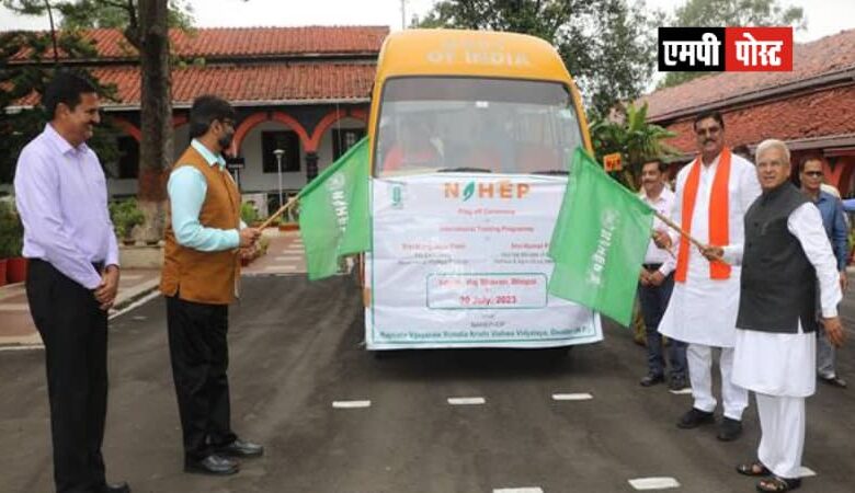 मध्यप्रदेश के विद्यार्थी अंतर्राष्ट्रीय प्रशिक्षण लेने गए