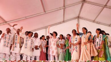 रीवा और सतना जिले के चित्रकूट में प्रियंका गाँधी की जनसभा