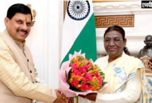 CM MP मुख्यमंत्री डॉ. मोहन यादव की राष्ट्रपति श्रीमती मुर्मु PRESIDENT OF INDIA से भेंट