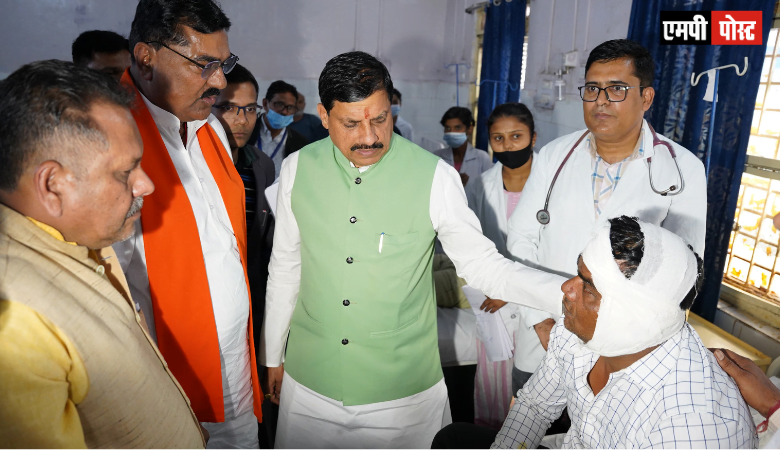 harda incident मुख्यमंत्री डॉ. मोहन यादव ने बुधवार को हरदा के बैरागढ़ में स्थित पटाखा फैक्ट्री के दुर्घटना स्थल का जायजा लिया