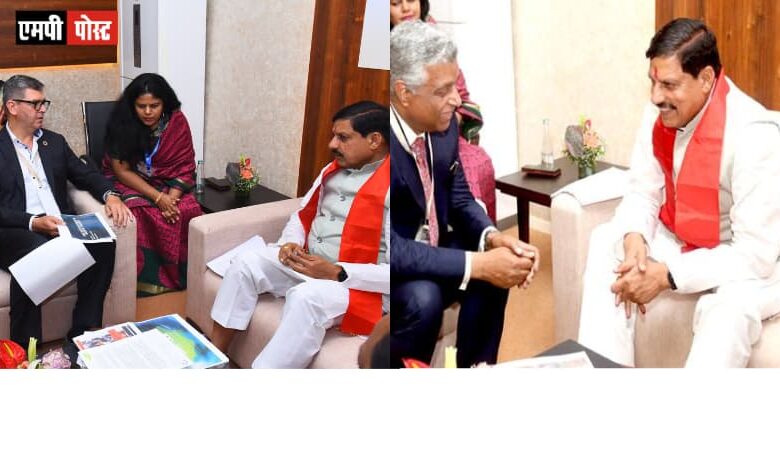 CM MP - मुख्यमंत्री डॉ. यादव ने उद्योगपतियों और निवेशकों से की वन-टू-वन चर्चा