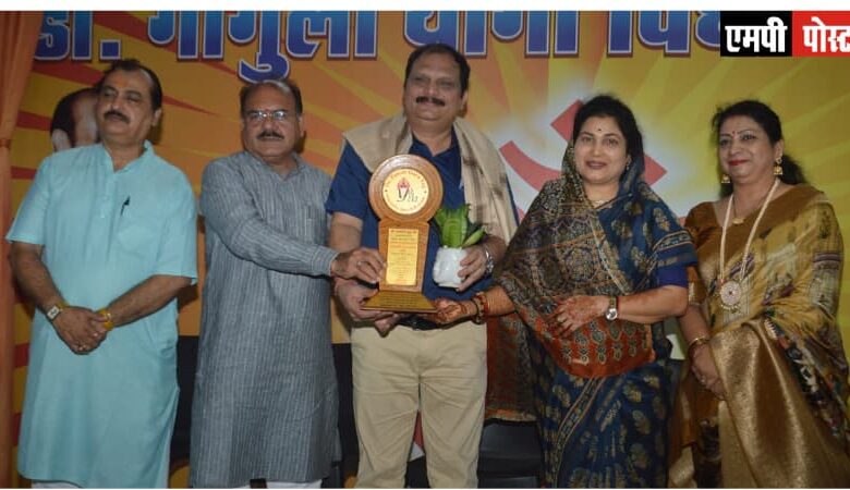 SHASHANK DUBE मध्यप्रदेश के वरिष्ठ पत्रकार शशांक दुबे को मिला राज्य स्तरीय जीवन शैली सम्मान