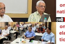 ONE NATION ONE ELECTION-ECI capable of conducting simultaneous elections: OP Rawat