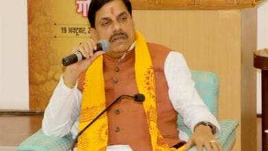 CM MP-मुख्यमंत्री, डबरा में नवग्रह शक्तिपीठ के प्राण-प्रतिष्ठा समारोह में हुए शामिल