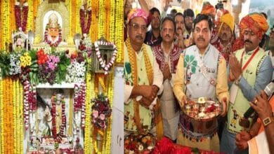 MP-CM-Cabinet-मुख्यमंत्री डॉ. यादव और कैबिनेट मंत्रियों ने निमाड़-मालवा के लोक देवता भीलट देव से सभी की समृद्धि के लिए की कामना