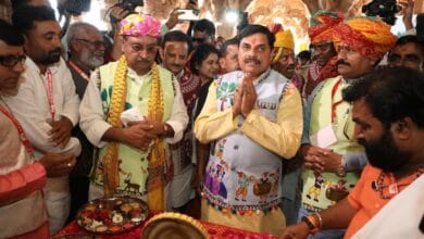 Bhagoriya-Parv-लोक संस्कृति के सम्मान के प्रकटीकरण के लिए भगोरिया पर्व पर बड़वानी में कृषि कैबिनेट: मुख्यमंत्री डॉ. यादव