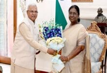 President-Smt.Murmu-राष्ट्रपति श्रीमती मुर्मु से मिले राज्यपाल श्री पटेल