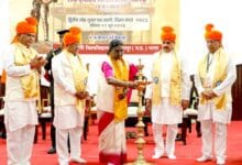 President-Draupadi-Murmu-भारतीय संस्कृति, परंपरा और भाषाओं के प्रति सम्मान का भाव विकसित करना विश्वविद्यालयों की महत्वपूर्ण जिम्मेदारी : राष्ट्रपति श्रीमती मुर्मु