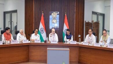 Union-Home-Minister-Shri-Shah-मुख्यमंत्री डॉ. यादव ने केंद्रीय गृह मंत्री श्री शाह सहित अन्य केंद्रीय मंत्रियों से की भेंट