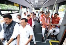 e-Bus-मुख्यमंत्री डॉ. यादव, मंत्रीगण सहित ई-बस से पहुंचे जगदीशपुर