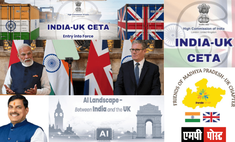 India-UK CETA Agreement to Supercharge Madhya Pradesh's Development