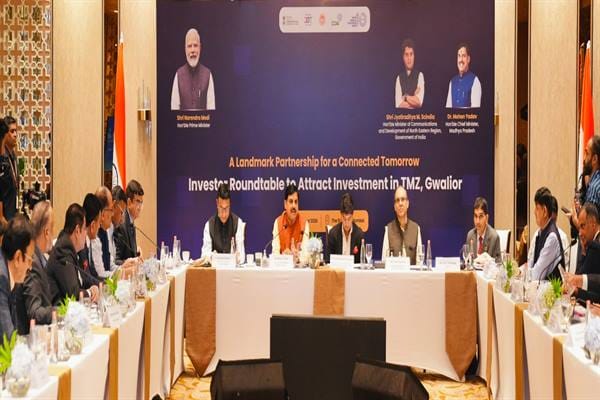 Gwalior-Telecom-ग्वालियर टेलीकॉम मैन्युफैक्चरिंग ज़ोन के लिये मुम्बई में प्राप्त हुये 1550 करोड़ रूपये के निवेश प्रस्ताव : मुख्यमंत्री डॉ. यादव