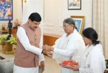 Raksha-Bandhan-मुख्यमंत्री डॉ. यादव को बहनों ने बांधे रक्षा सूत्र