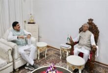 CM-MP-मुख्यमंत्री डॉ. यादव ने राज्यपाल श्री पटेल से की सौजन्य भेंट