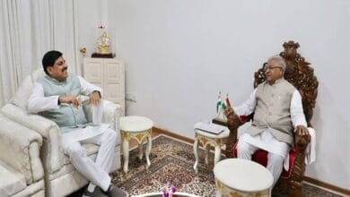 CM-MP-मुख्यमंत्री डॉ. यादव ने राज्यपाल श्री पटेल से की सौजन्य भेंट