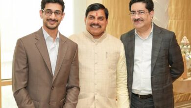 Aditya-Birla-Group-मुख्यमंत्री डॉ. यादव ने आदित्य बिरला समूह के प्रमुख श्री कुमार मंगलम बिरला से की भेंट
